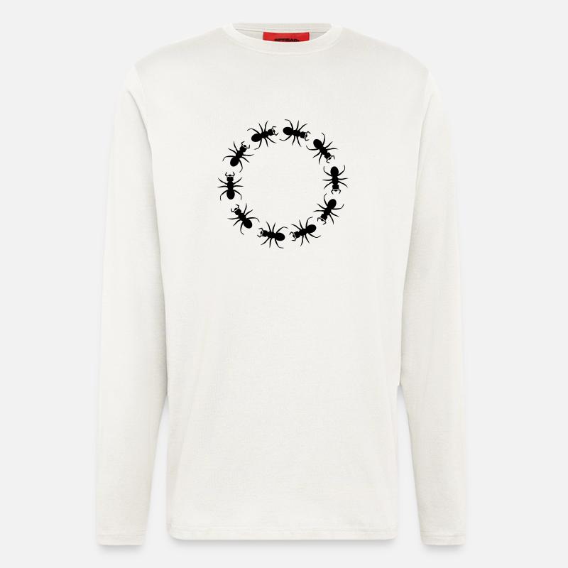 Ant insect district - Longsleeve - made by SPREAD  - OFF WHITE