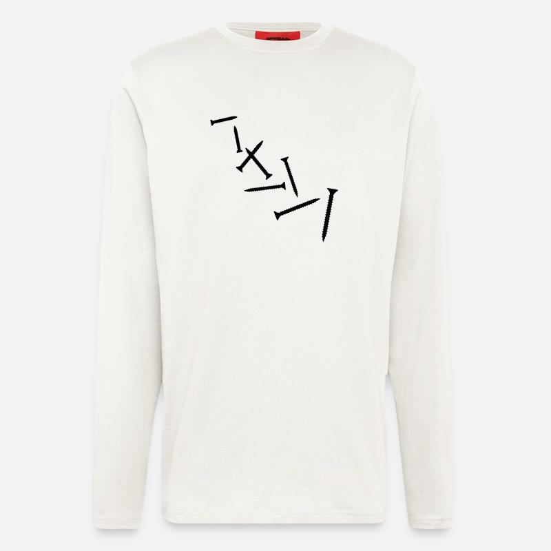 Schraube - Langarmshirt - made by SPREAD - OFF WHITE