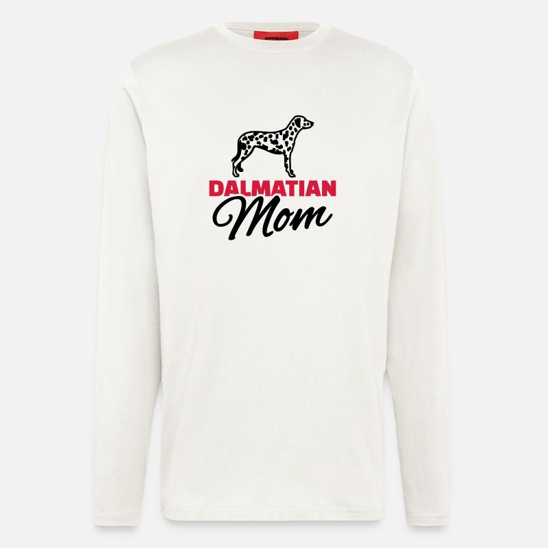 Dalmatian Mom - Longsleeve - made by SPREAD  - OFF WHITE
