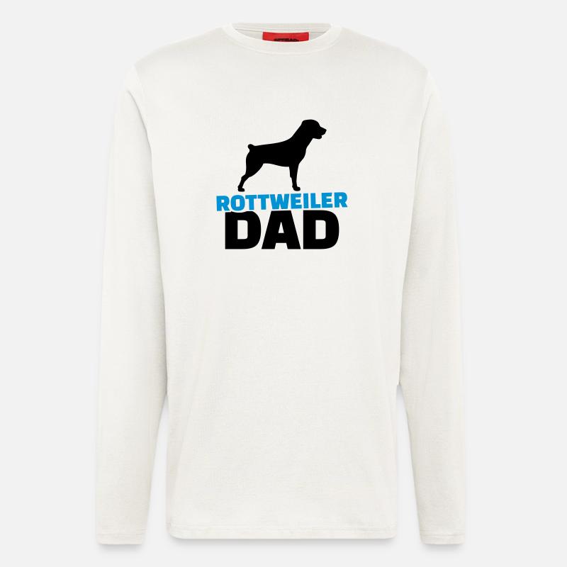 Rottweiler Dad - Longsleeve - made by SPREAD - OFF WHITE