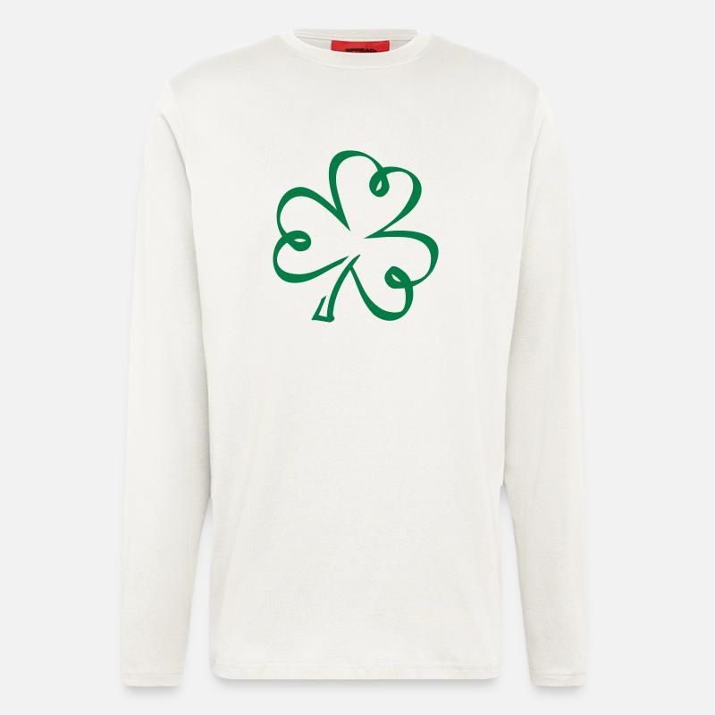 Shamrock - Langarmshirt - made by SPREAD  - OFF WHITE