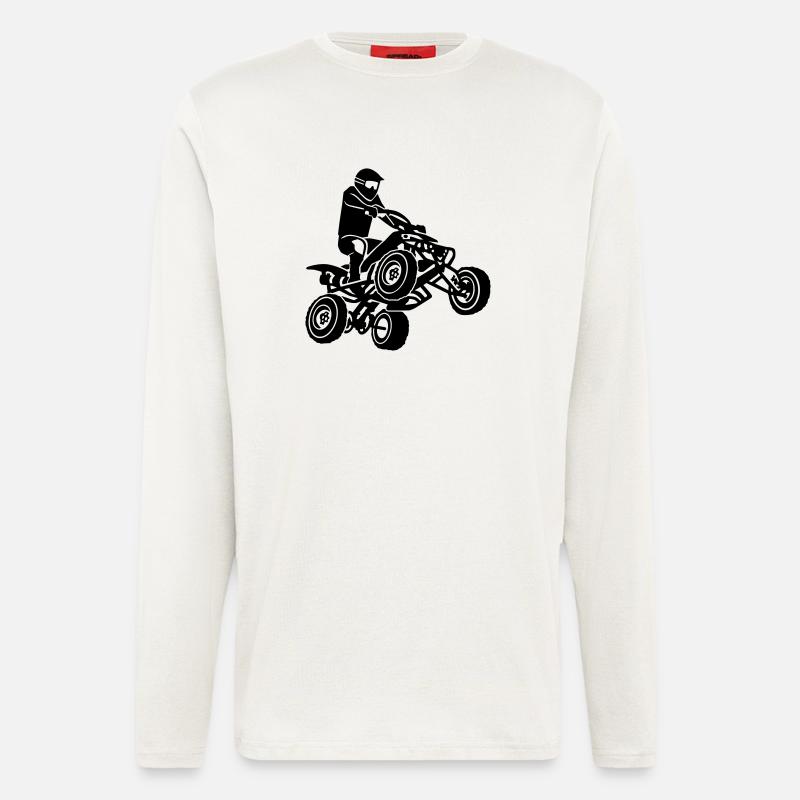 Quad - Langarmshirt - made by SPREAD - OFF WHITE