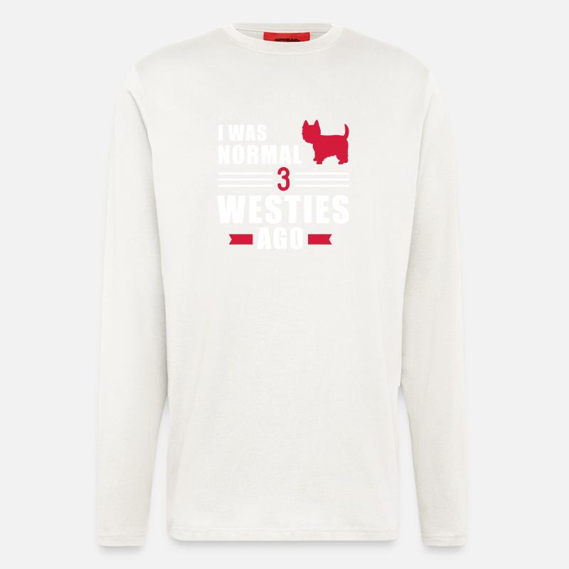 Westie - Longsleeve - made by SPREAD  - OFF WHITE
