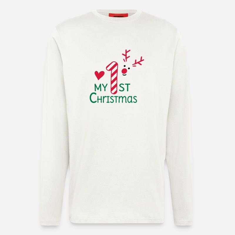 My First Christmas - Longsleeve - made by SPREAD  - OFF WHITE