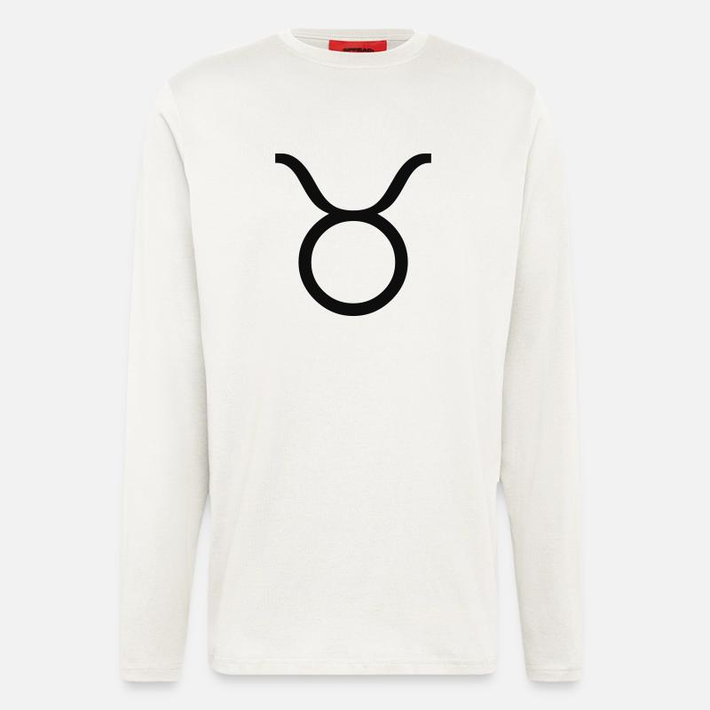 taurus / stier - Langarmshirt - made by SPREAD  - OFF WHITE