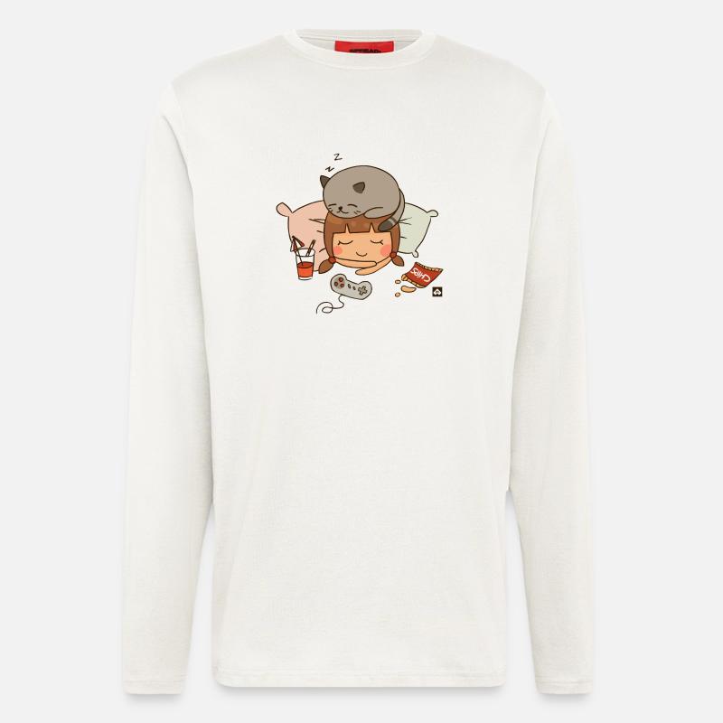Perfektes Wochenende - Langarmshirt - made by SPREAD  - OFF WHITE