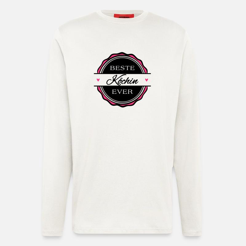Beste Köchin ever - Langarmshirt - made by SPREAD - OFF WHITE