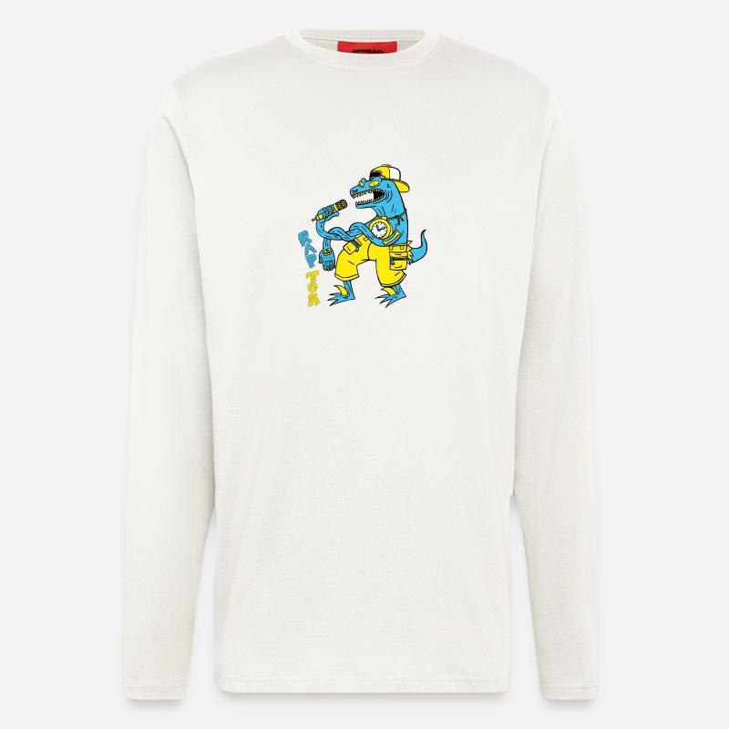 rapTor - Langarmshirt - made by SPREAD  - OFF WHITE