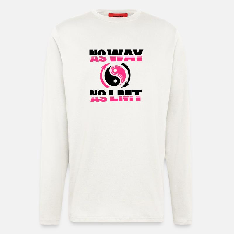 noway-nolimit - Langarmshirt - made by SPREAD  - OFF WHITE