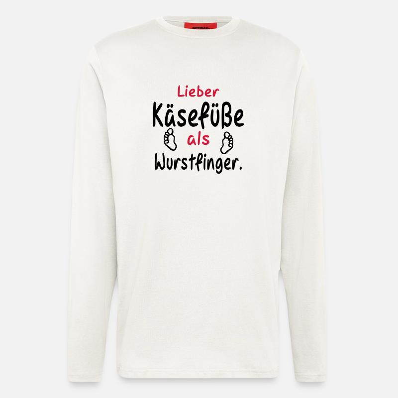 kaesefuesse_wurstfinger - Longsleeve - made by SPREAD  - OFF WHITE