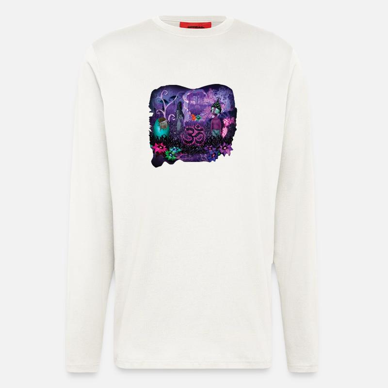 Aum - Langarmshirt - made by SPREAD  - OFF WHITE