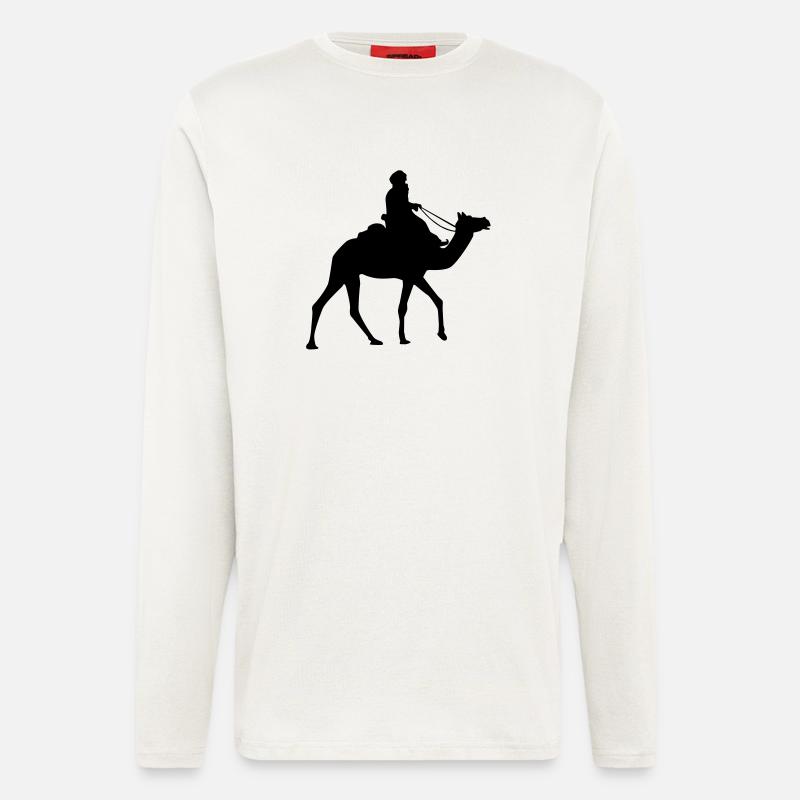 Beduine - Wüstendurchquerung - Langarmshirt - made by SPREAD  - OFF WHITE