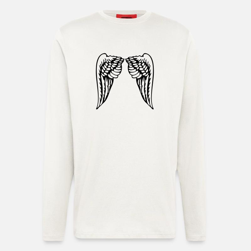 wings - Langarmshirt - made by SPREAD  - OFF WHITE