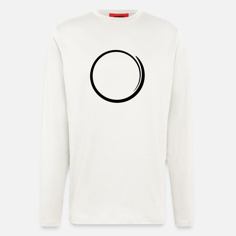 Circle frame - Longsleeve - made by SPREAD  - OFF WHITE