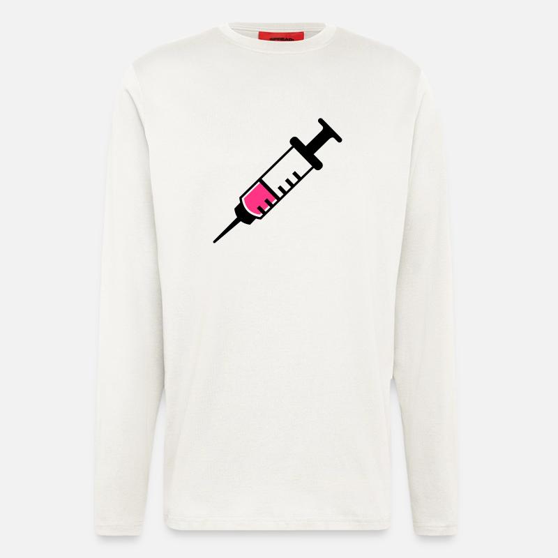 seringe - Longsleeve - made by SPREAD  - OFF WHITE