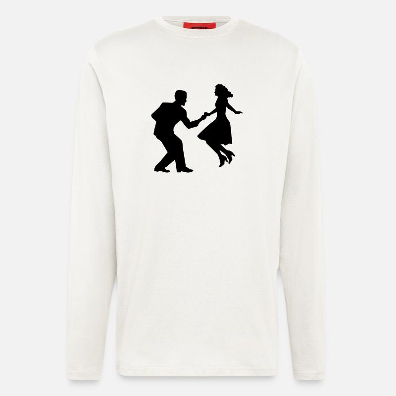 Swing dance - Longsleeve - made by SPREAD  - OFF WHITE
