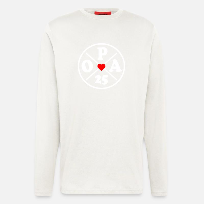 Opa 2025 - Langarmshirt - made by SPREAD  - OFF WHITE
