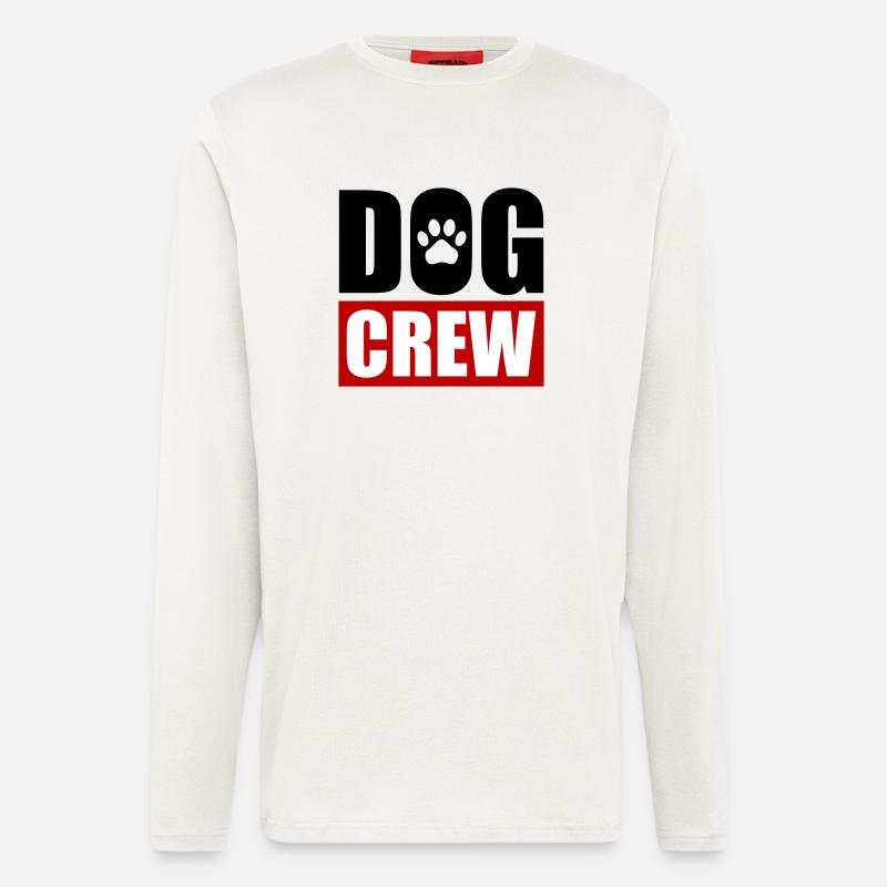 Hunde Crew - Langarmshirt - made by SPREAD  - OFF WHITE