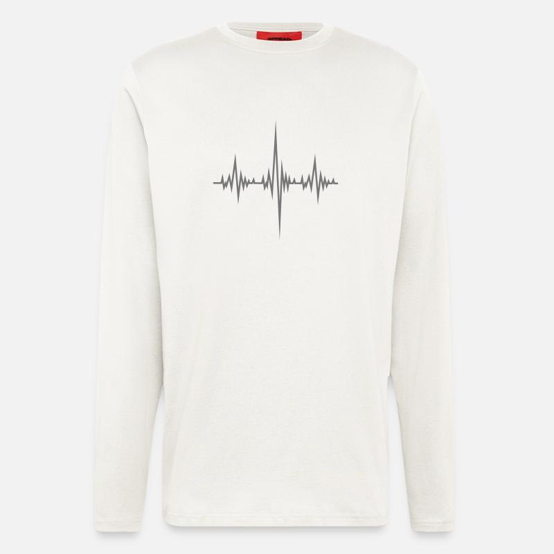 Frequenz - Longsleeve - made by SPREAD  - OFF WHITE