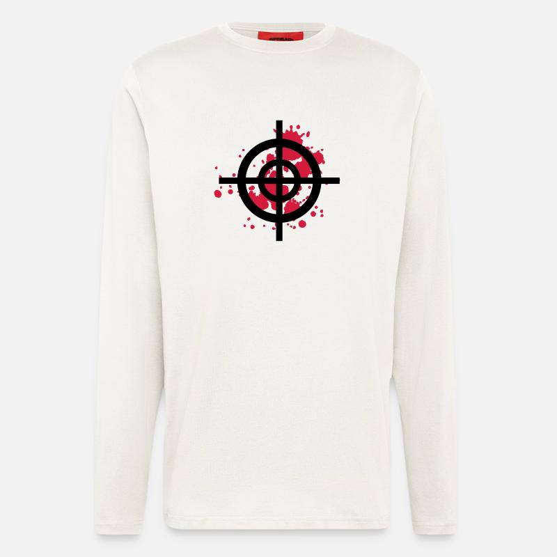 target blood protect css - Longsleeve - made by SPREAD  - OFF WHITE