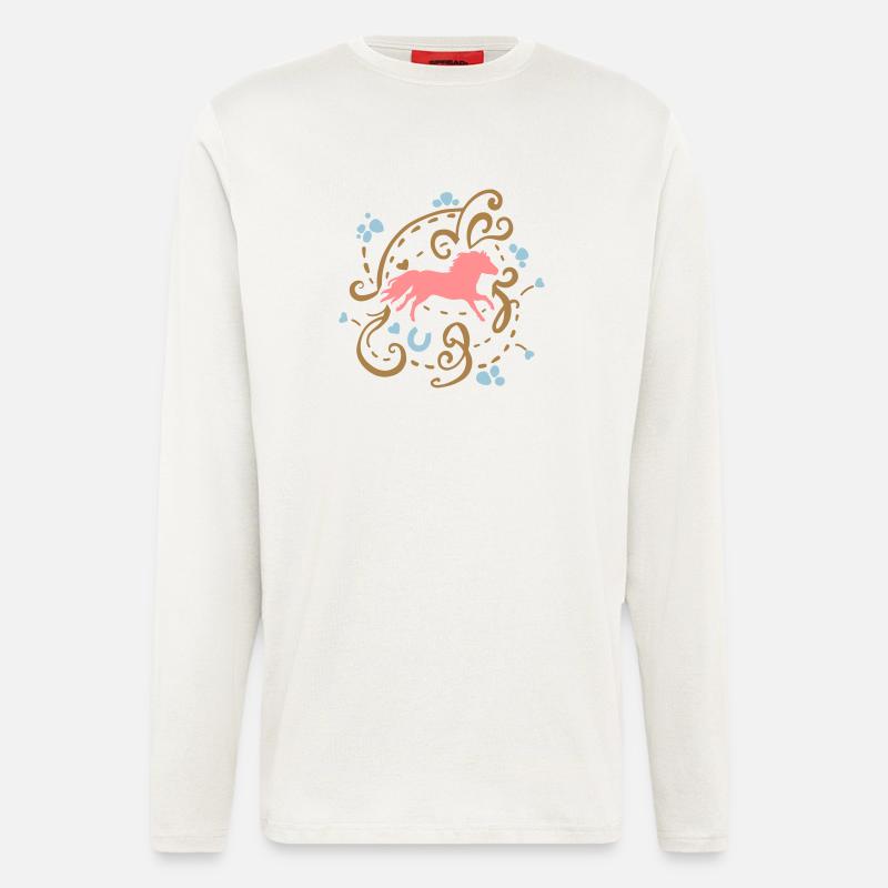 Shetty Ornamental - Langarmshirt - made by SPREAD  - OFF WHITE