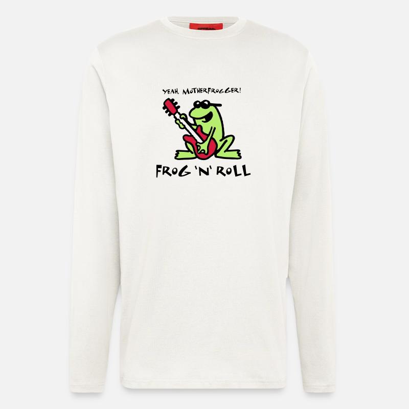 frog_n_roll_072011_d_3c - Longsleeve - made by SPREAD  - OFF WHITE