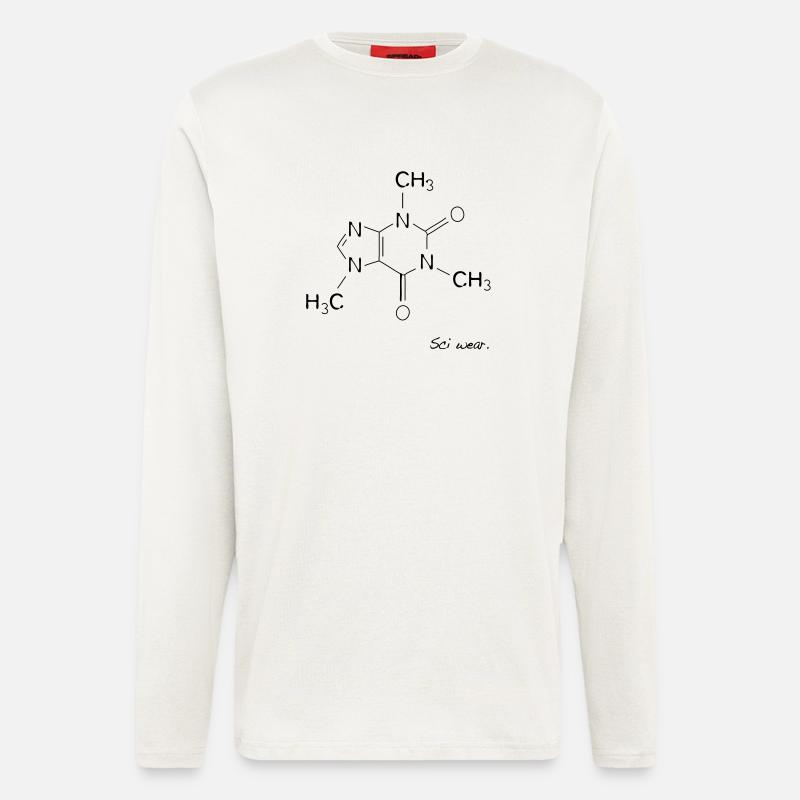 Koffein - Langarmshirt - made by SPREAD  - OFF WHITE