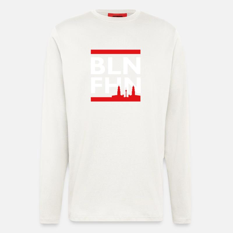 Berlin - Friedrichshain - Langarmshirt - made by SPREAD  - OFF WHITE
