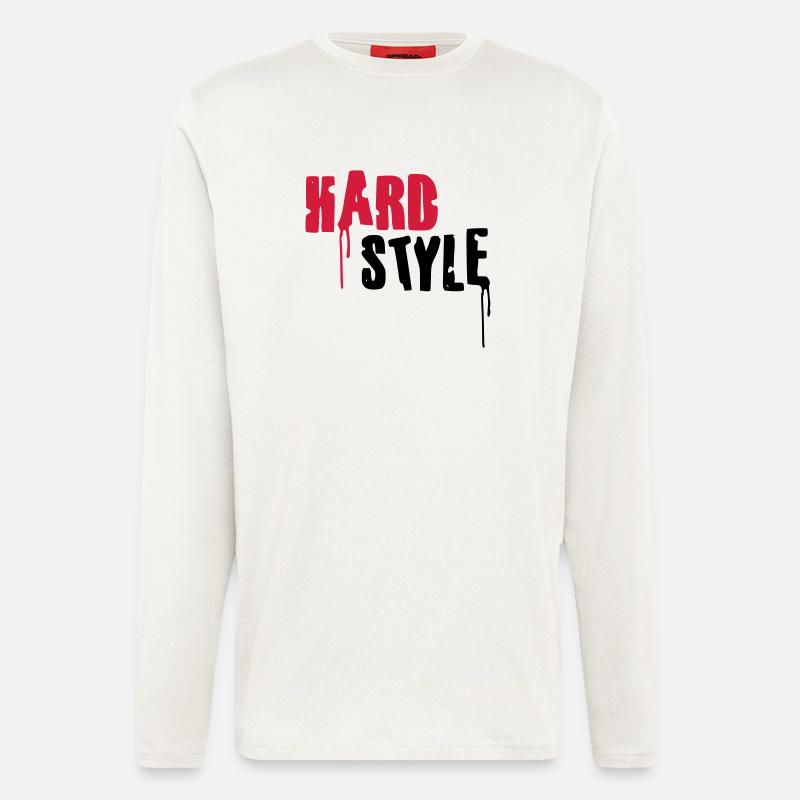 Hardstyle - Langarmshirt - made by SPREAD  - OFF WHITE