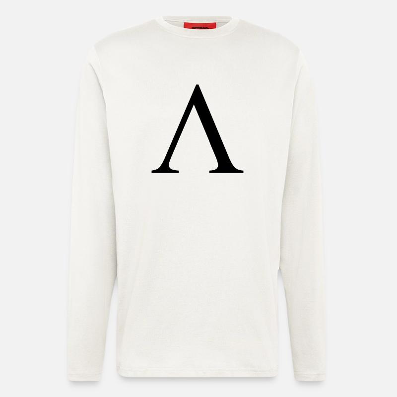 Lambda - Langarmshirt - made by SPREAD  - OFF WHITE