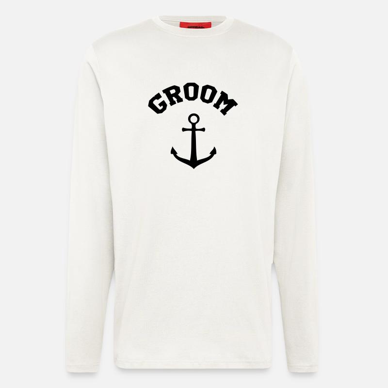 groom_anker - Longsleeve - made by SPREAD  - OFF WHITE