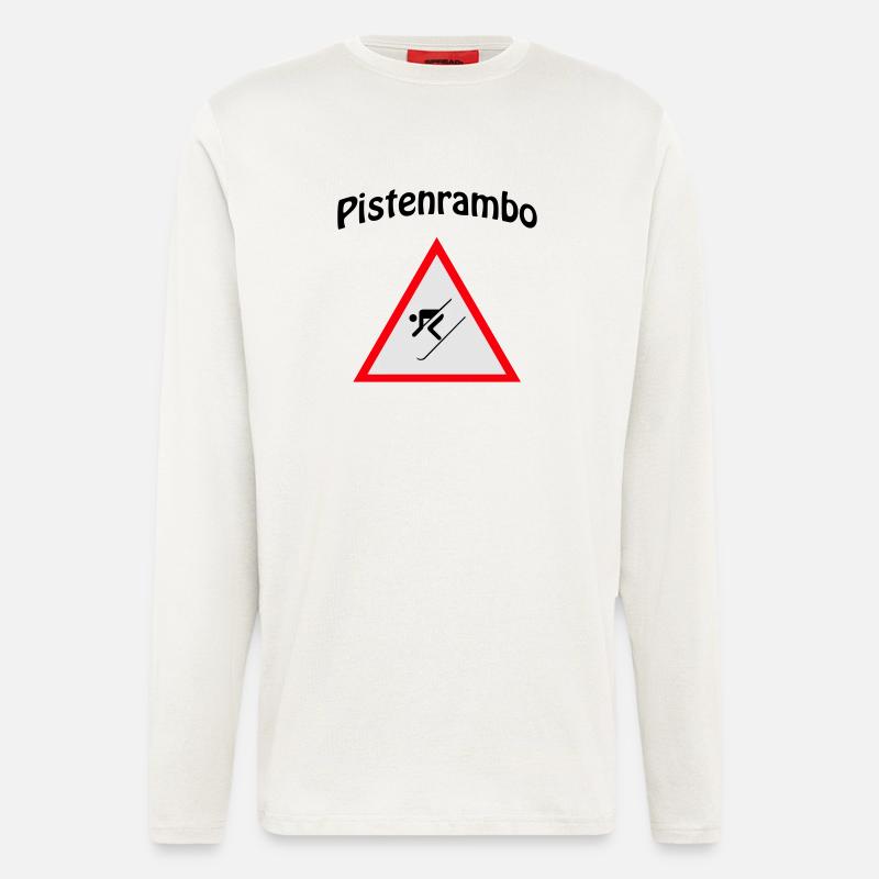 Pistenrambo - Langarmshirt - made by SPREAD  - OFF WHITE