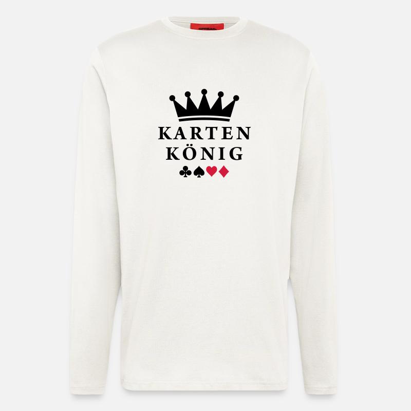 karten_koenig - Longsleeve - made by SPREAD  - OFF WHITE