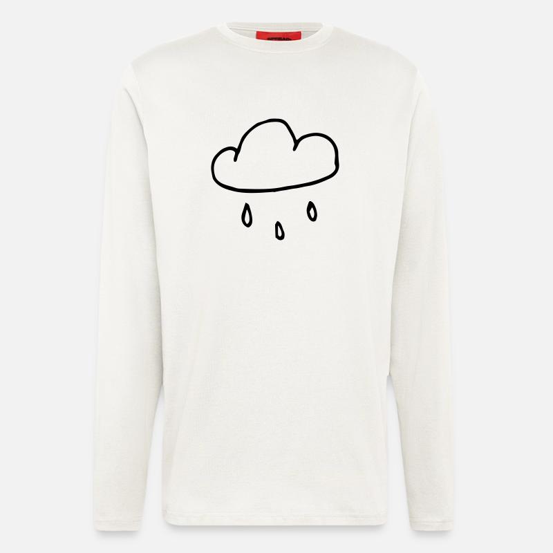Regen - Langarmshirt - made by SPREAD  - OFF WHITE