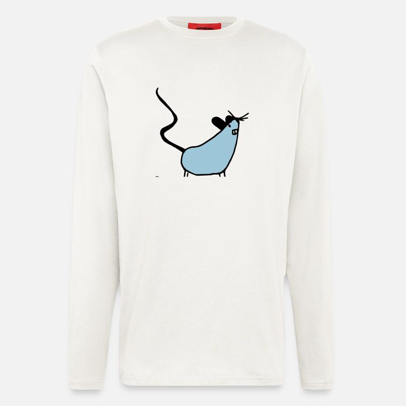 maus - Langarmshirt - made by SPREAD  - OFF WHITE