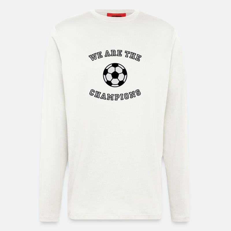 We are the champions (2C) - Longsleeve - made by SPREAD  - OFF WHITE