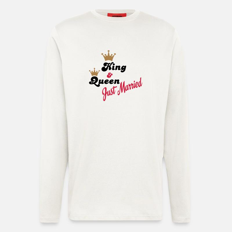 hochzeit - Langarmshirt - made by SPREAD  - OFF WHITE