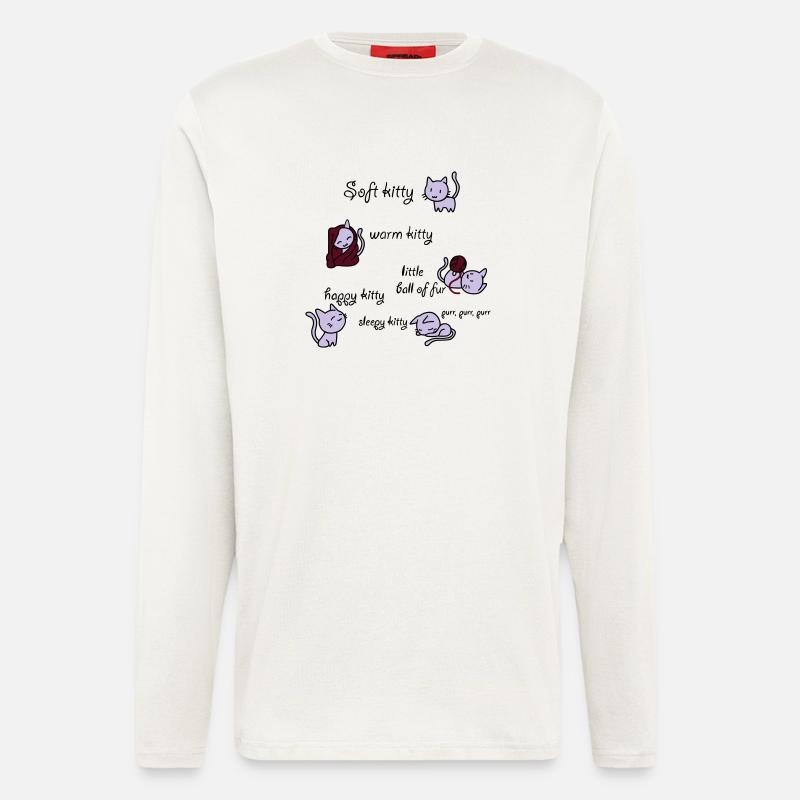 Soft Kitty - Langarmshirt - made by SPREAD  - OFF WHITE