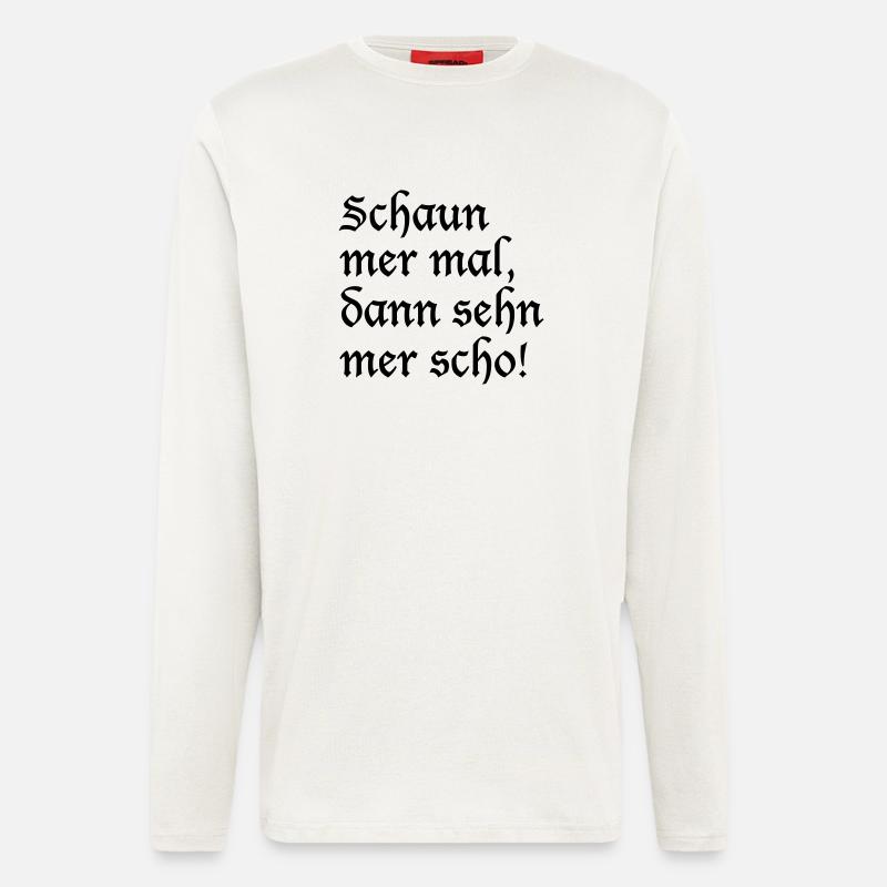 Gaze mer times - Longsleeve - made by SPREAD  - OFF WHITE