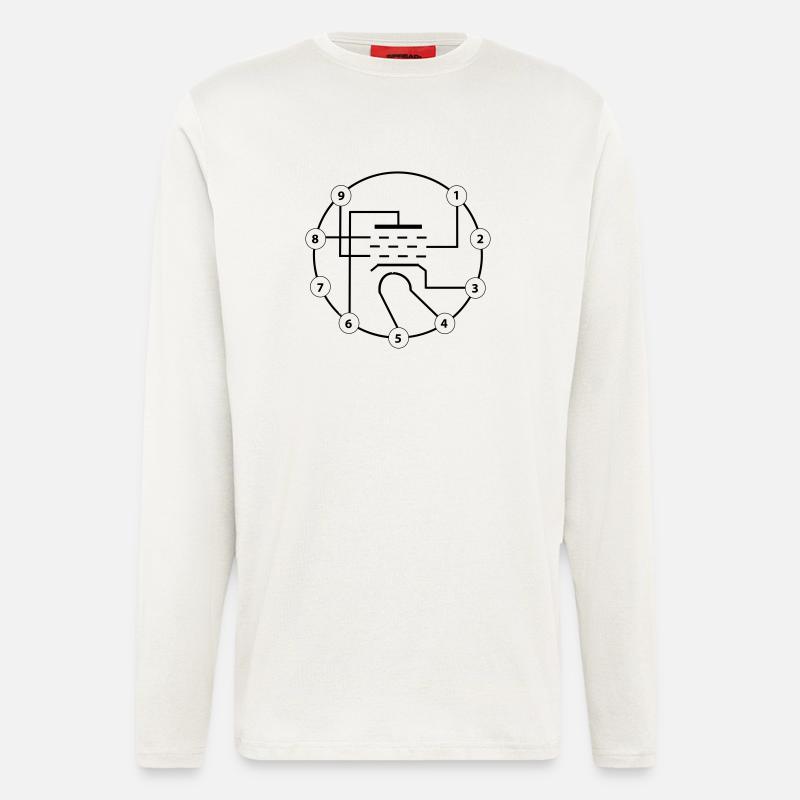 penthode - Langarmshirt - made by SPREAD  - OFF WHITE
