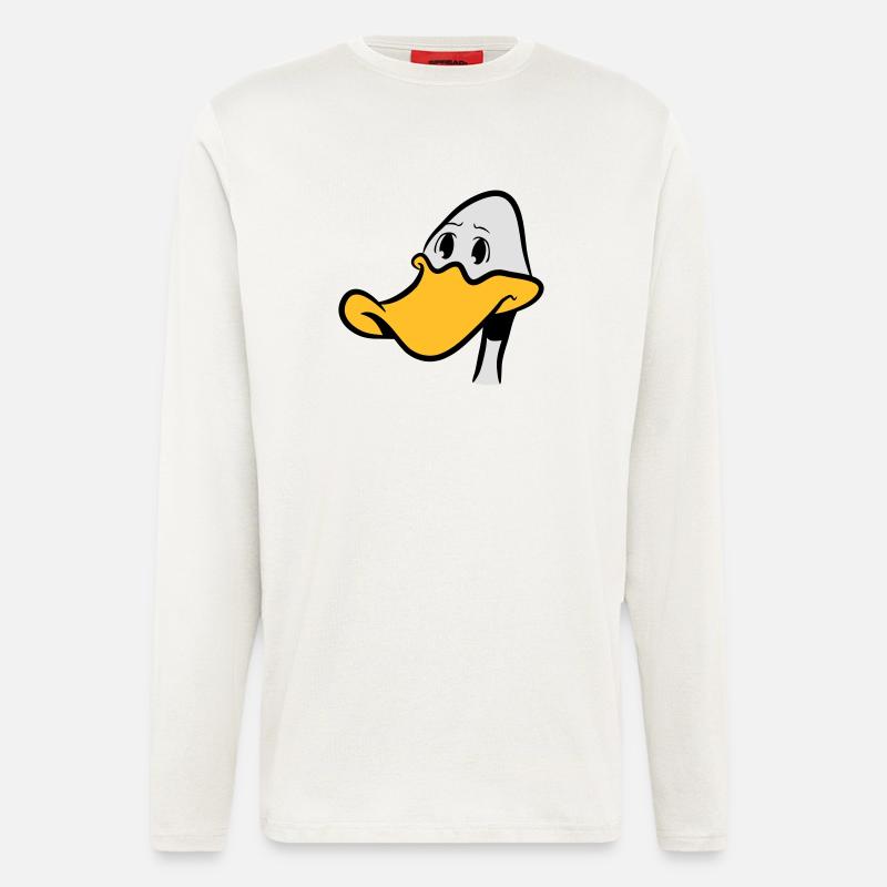Duck sad sweet - Longsleeve - made by SPREAD  - OFF WHITE