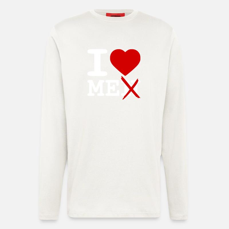 I love me - Langarmshirt - made by SPREAD  - OFF WHITE
