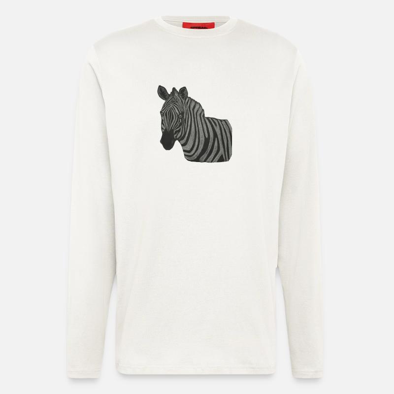 Zebra - Longsleeve - made by SPREAD  - OFF WHITE