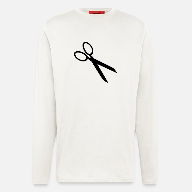 Scissors - Longsleeve - made by SPREAD  - OFF WHITE