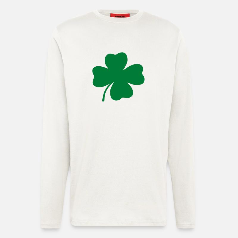 Kleeblatt - Langarmshirt - made by SPREAD  - OFF WHITE
