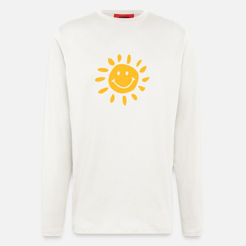 Sonne - Langarmshirt - made by SPREAD  - OFF WHITE