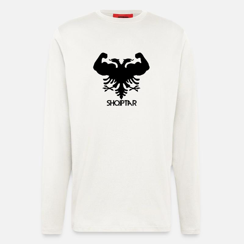 shqiptar - Langarmshirt - made by SPREAD  - OFF WHITE