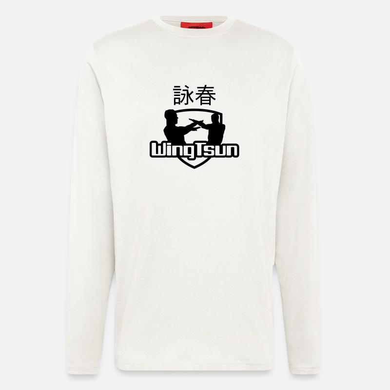 wingtsun1a - Langarmshirt - made by SPREAD  - OFF WHITE