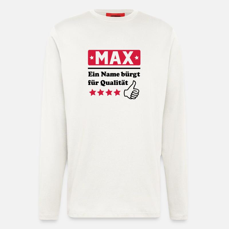 max - Langarmshirt - made by SPREAD  - OFF WHITE