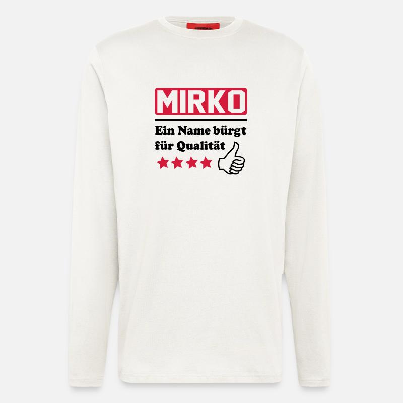mirko - Longsleeve - made by SPREAD  - OFF WHITE